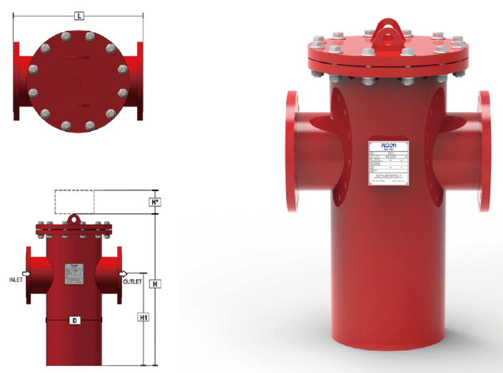 藍式過濾器結(jié)構(gòu)圖