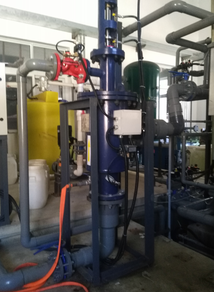 立式自清洗過濾器應用現(xiàn)場