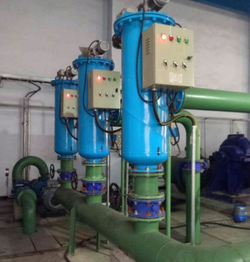 刷式過濾器設備應用安裝現場 刷式過濾器設備應用安裝現場