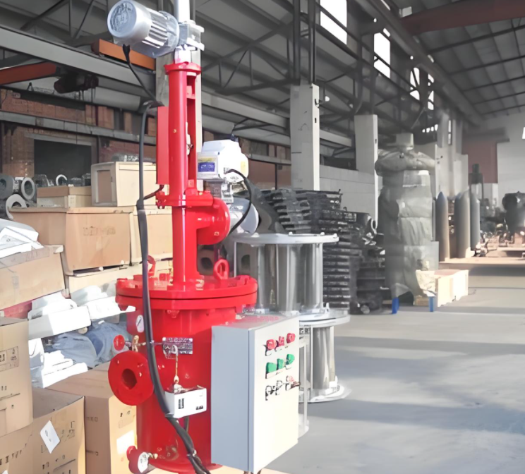 吸式自清洗過濾器應用現場