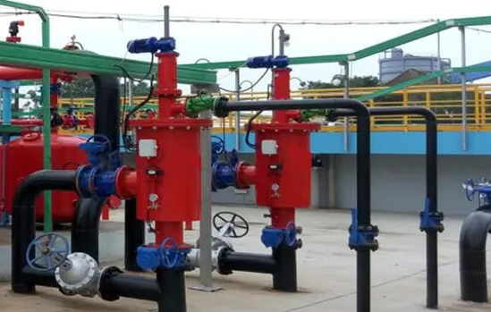 立式自清洗過濾器應用現場