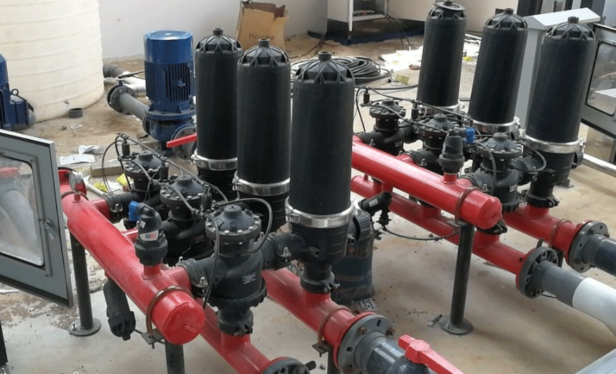 疊片過濾器應用現場