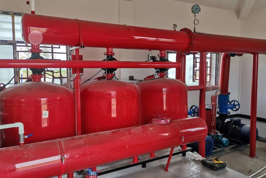 砂濾器應(yīng)用現(xiàn)場(chǎng)