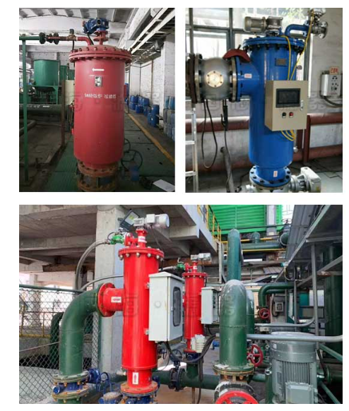 立式全自動自清洗過濾器應(yīng)用安裝現(xiàn)場