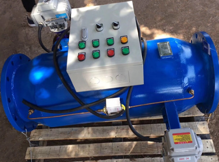 反沖洗過濾器應(yīng)用現(xiàn)場