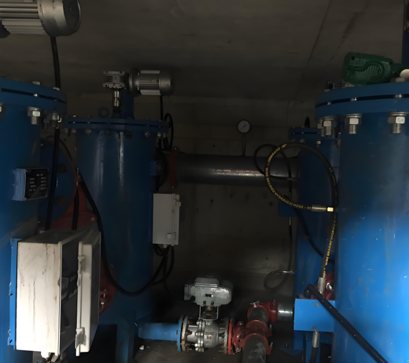 全自動(dòng)自清洗過濾器應(yīng)用安裝現(xiàn)場(chǎng)