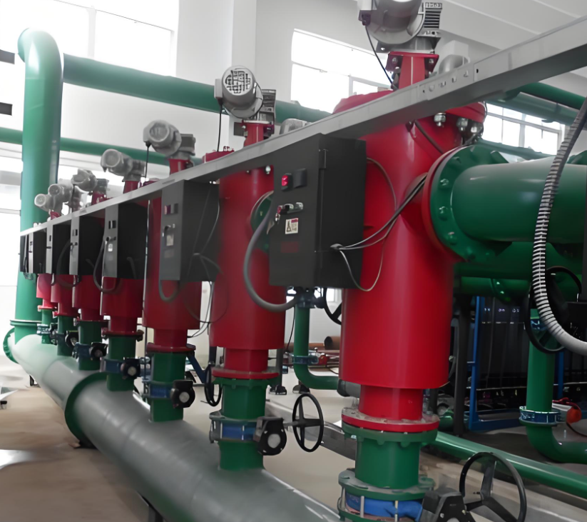 吸吮式自清洗過濾器應用現場