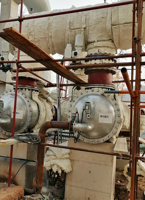 刷式過濾器應用現場