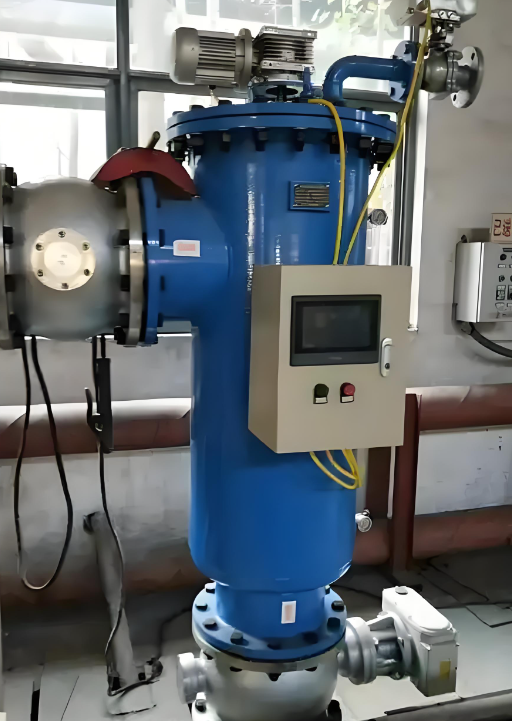 立式自清洗過濾器現場