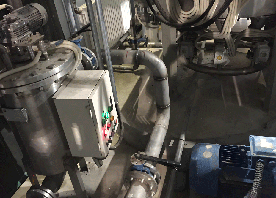 刷式過濾器設備應用現場